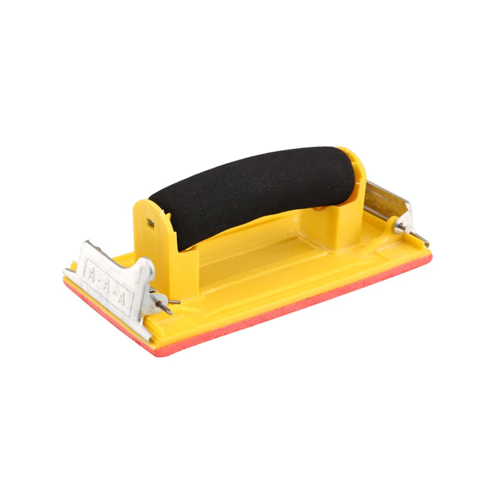 Sponge Handle Sandpaper Holder Manual Hand Sanding Detail Sanders Soft Grip Handle Sander Tool
