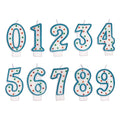 Custom Kids Colorful Number Candles Printed Dot Digital Birthday Candles