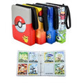 PU Leather Card Binder 4 Pockets Top Loader Sports Basketball Star Cards Holder Album Protective Sports Sleeves Business Cards