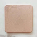 Factory Direct Sales Customization Reusable Eco-Friendly Classic Design Coffee Cup Mats PVC Leather