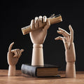 High-Quality Wooden Hands Wood Carving Ornaments Wood Crafts Handicrafts Home Decoration for Sale