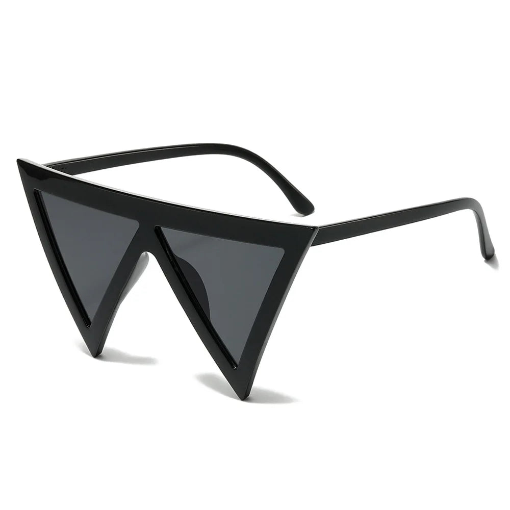 New Geometric Fashion Eyewear XY18033 Hip Hop Triangle Sunglasses 2025