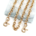 Meetee B-C123 10mm Alloy One-shoulder Messenger Handbag Accessories Circle Ring Iron Bag Chain