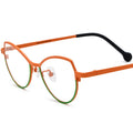 Custom Colorful Pure Titanium Glasses Frame Women Vintage Retro Round Optical Eyeglass Frames Men Spectacles Eyewear