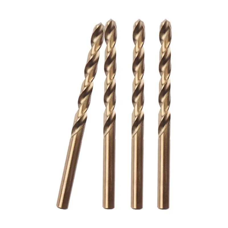 DIN338 HSS Straight Shank Twist Drill Bit Set for Metal Drilling External Cooling High Efficiency Customizable OEM/ODM Power