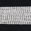 ZHUJI Factory Direct 4.8-5.2mm White Freshwater Rice Shape Freshwater Pearl Strand for Jewelry