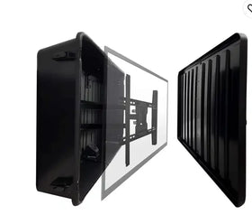 DYMACHINE Outdoor TV Enclosure Wall Mounting TV Hard Cover Weatherproof