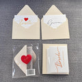Foil-Stamped Thank You Cards  Luxurious Design for US Market High-End Appeal