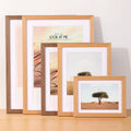Solid Wood Photo Frame 6 Inch 7 Inch 8 Inch A4 Frame Table High-end Photo Decorative Picture Frame