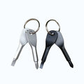 wholesale Mini Screwdriver Set Key Chain Pocket Screwdriver With Keychain Portable Keys Ring Cross and Slot Type