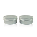 In Stock 5g 10g 15g 20g 30g 50g 60g 80g 100g Screw Top Metal Containers Aluminum Tin Can With Lids