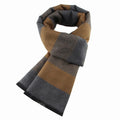 Scarf for Men Winter Thick Warm Cashmere Silk Scarf Fashion Printing Long Scarves for Business Male Custom Shawls Wraps
