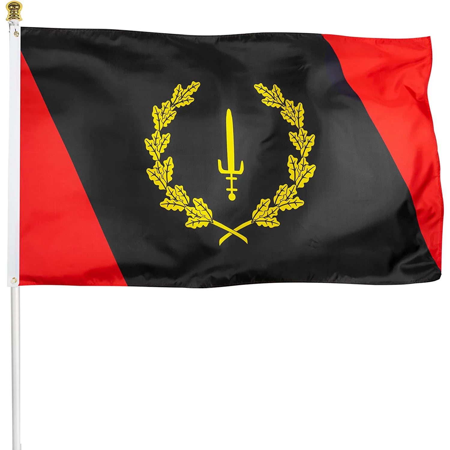 Professional Factory High-quality Customized Flag 3x5ft Blank logo Outdoor Banner Custom Black American Heritage Flag