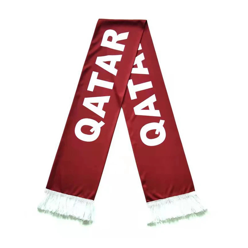New Arrivals Scarves Knitted Football Fan Scarf With Logo