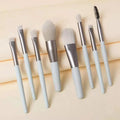 YRX A473 Professional Custom Logo Mini Makeup Brush Set Soft Synthetic Hair Makeup Brushes Tools Wood Makeup Brush