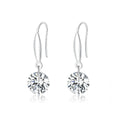 Factory 925 Sterling Silver Zirconia Design Drop Earrings for Women Dangle Earing Clear CZ Fashion Statement Jewelry BSE212