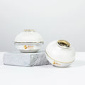 High Quality Plastic Acrylic Pearl White 30g Custom OEM/ODM Empty Skin Care Packaging Shape Face Mask Eye Cream Container Keyo