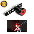 New Image LED Bicycle Lights Multi-Mode Rear Tail Light with Waterproof USB Rechargeable Front Light Battery Powered
