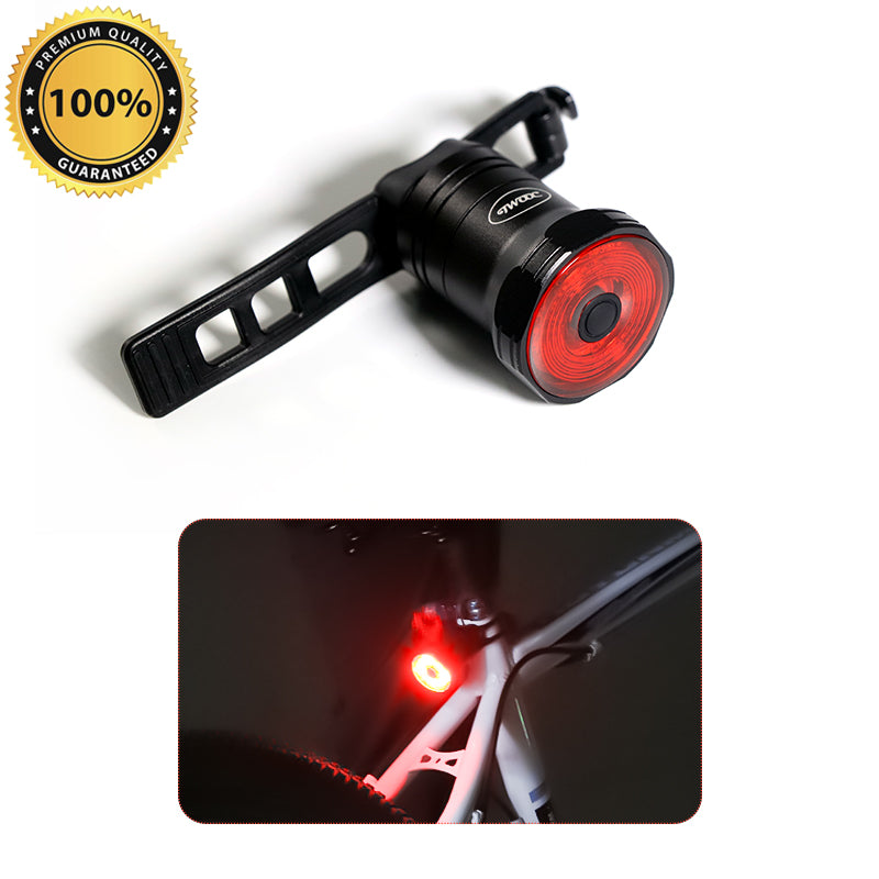 New Image LED Bicycle Lights Multi-Mode Rear Tail Light with Waterproof USB Rechargeable Front Light Battery Powered