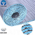 TaiYue Factory 97% Reflective 10mm Aluminum Foil Bubble Foam Thermal Insulation Roll for Warehouse Construction Fire Retardant