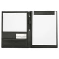 Customized Personalized A4 PU Leather Presentation Document Expanding File Portfolio Folder