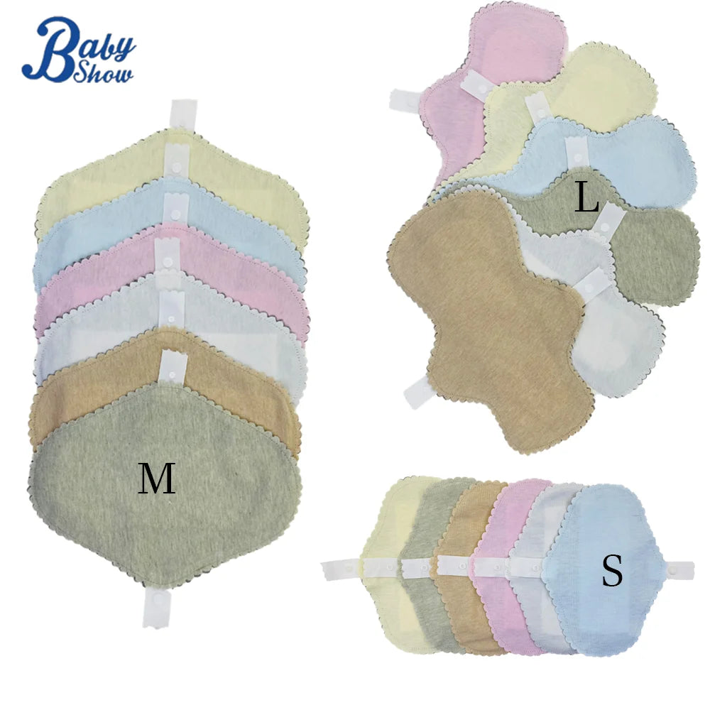 Odern Style Reusable Antibacterial Graphene Sanitary Pads for Females Super Absorbent Breathable Cloth Sizes S Enstrual Pads