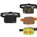Custom Your Design Lulu Chest Bag Running Belt Bag Fashion Women Waterproof Nylon Pack Outdoor Waist Pack Adjustable