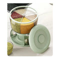 Home Kitchen Rice Bucket Multigrain Tank Dry Food Storage Grains Cans Rotate Rice Dispenser