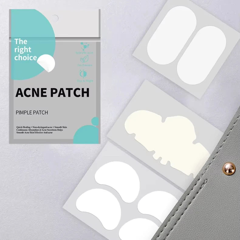 Large Size Nose and Jaw Pimple Patch Invisible Breathable Crescent Shape Stick for T Zone Firm Acne New Product MegaBDM