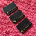 Top Sewing 3D Embossed Bag Side Rubber Labelsoft Brand Name Shoes Rubber Tag