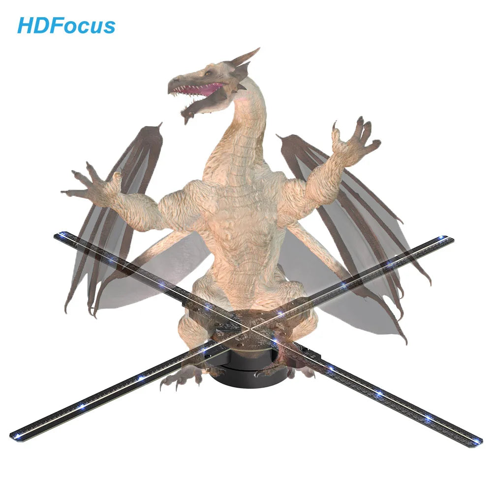 65cm Ventilador Holographic 3d Screen Display Hd Resolution Hologram 3d Fan Hight Bright 3d Hologram Projector Fan