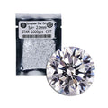5A+ EQ Quality 0.8mm-3.0mm Synthetic Cz Diamond White Round Brilliant Cut Cubic Zirconia