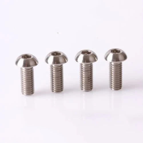 NH Gr5 Industrial Grade Anodized Round Head Titanium Bolts & Nuts 10-32 1/4-20 UNC Thread for Bicycle & Motorcycle