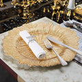 Eco-Friendly Europe Sun Pattern Glass Replacement Dishes Gold Inlay Plate Set Home Wedding Restaurant Use Low Price
