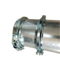 160mm Standard Tube Clamp Quick Connect Pipe Clamp with sealed Gasket GI Pipe Pull Ring for Flanged Duct