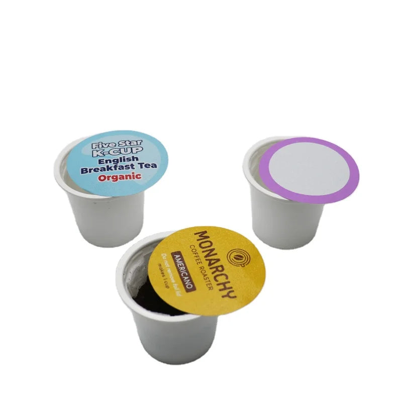 Ready to Ship 51mm Empty Disposable Keurig Kcups 2.0 Coffee Pods with Foil Lids