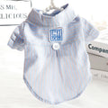 Stocked New Arrival Striped Long Sleeve Shirt for Pet Dog Animal