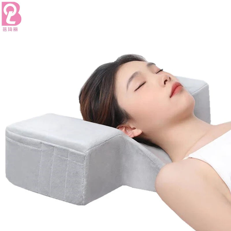 Beiqili Custom Private Label Lash Extension Pillow Beauty Salon Neck Support Bed Pillows for Sleeping Eyelash Extension Tool