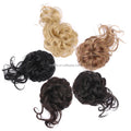 Alileader Synthetic Messy Bun Hair Piece Elastic Long Messy Hair Band Colors Fashion Hair Bun for Women