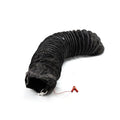 12 Inch Anti-static Flexible Black Duct Hose PVC + Net Cloth 300mm X 10M OEM