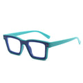 XY5202 Customizable Blue Light Blocking Eyewear TR90 Square Frame Wholesale Anti Blue Ray Glasses