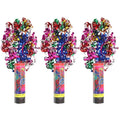 4-8inch Spring Rotation Confetti Cannon for Graduation Christmas New Year & Valentine's Day-Party Decor with Foil Paper