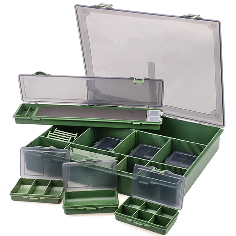 Wholesale Fishing Tackle Boxes Plastic Double Sided Multifunction Fishing Tackle Boxes