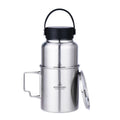 Stainless Steel Water Bottle Wide Mouth Drinking Water Bottle Outdoor Water Bottles Sports Drinking