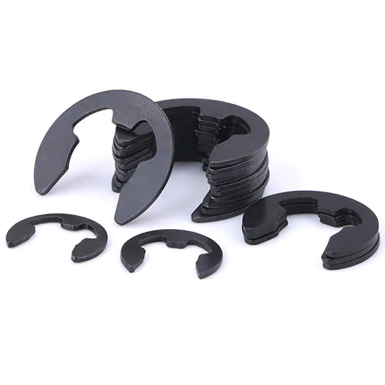 DIN 6799 Black Oxide E Circlip DIN6799 Open Retaining Ring E Ring Split E C Type Ring C-clip Circlip