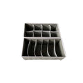 Popular Foldable Fabric Organiser for Underwear and Sock Storage Non-Woven Collection CardboardInset Homeware