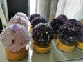 New Arrivals Hand Carved Gemstone Natural Colorful Mixed Quartz Crystal Gravel Night Lamp for Crystal Decor