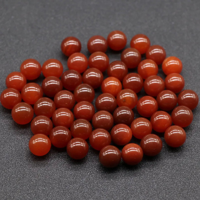Diy Welcomed HZ Support Natural Carnelian round Beads In Low Price