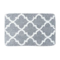 Factory Custom Absorbent Quick-dry Tufted Bath Mat Washable Non-Slip Microfiber Bathroom Tub Floor Rug