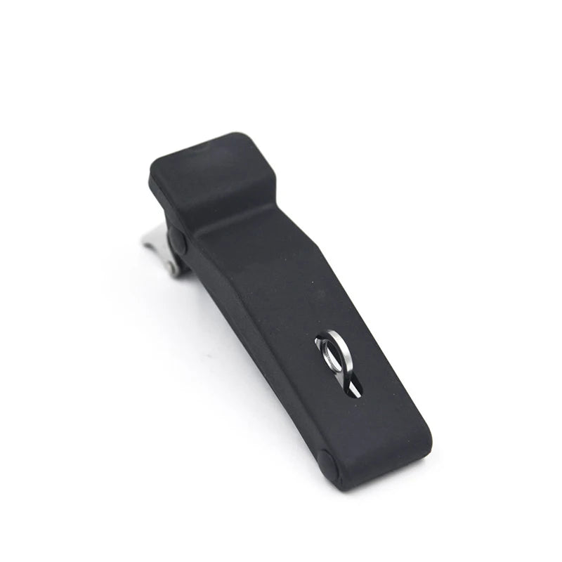 Marine Pull-type Door Buckle Toggle Latch Buckles Rubber Flexible Hasp Draw Latch for Rv ToolBox Cooler Box